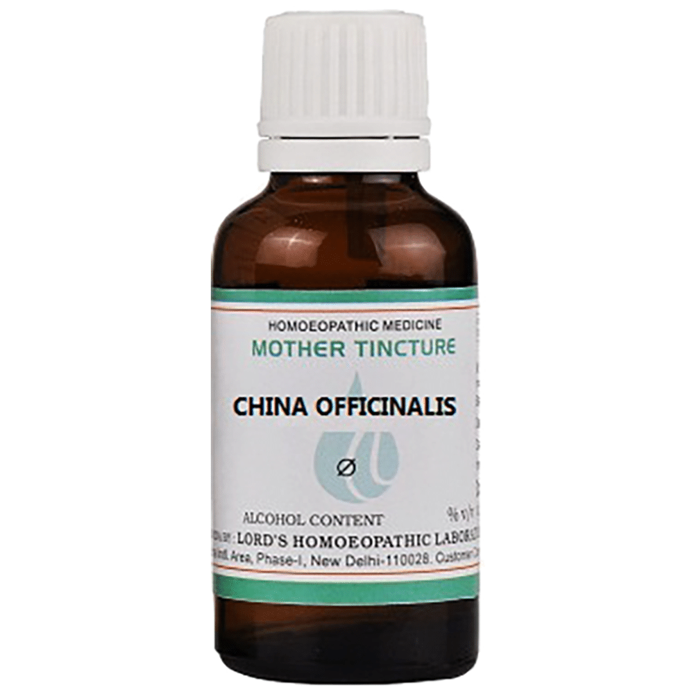 Lord's China Officinalis Mother Tincture Q Lord's China Officinalis Mother Tincture Q