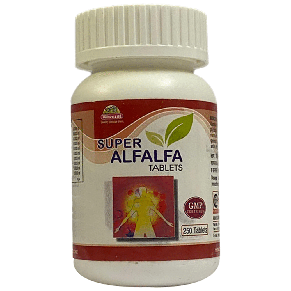 Wheezal Super Alfalfa Tablet Wheezal Super Alfalfa Tablet