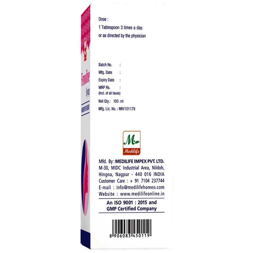 Homeopaths Femoline Syrup Homeopaths Femoline Syrup