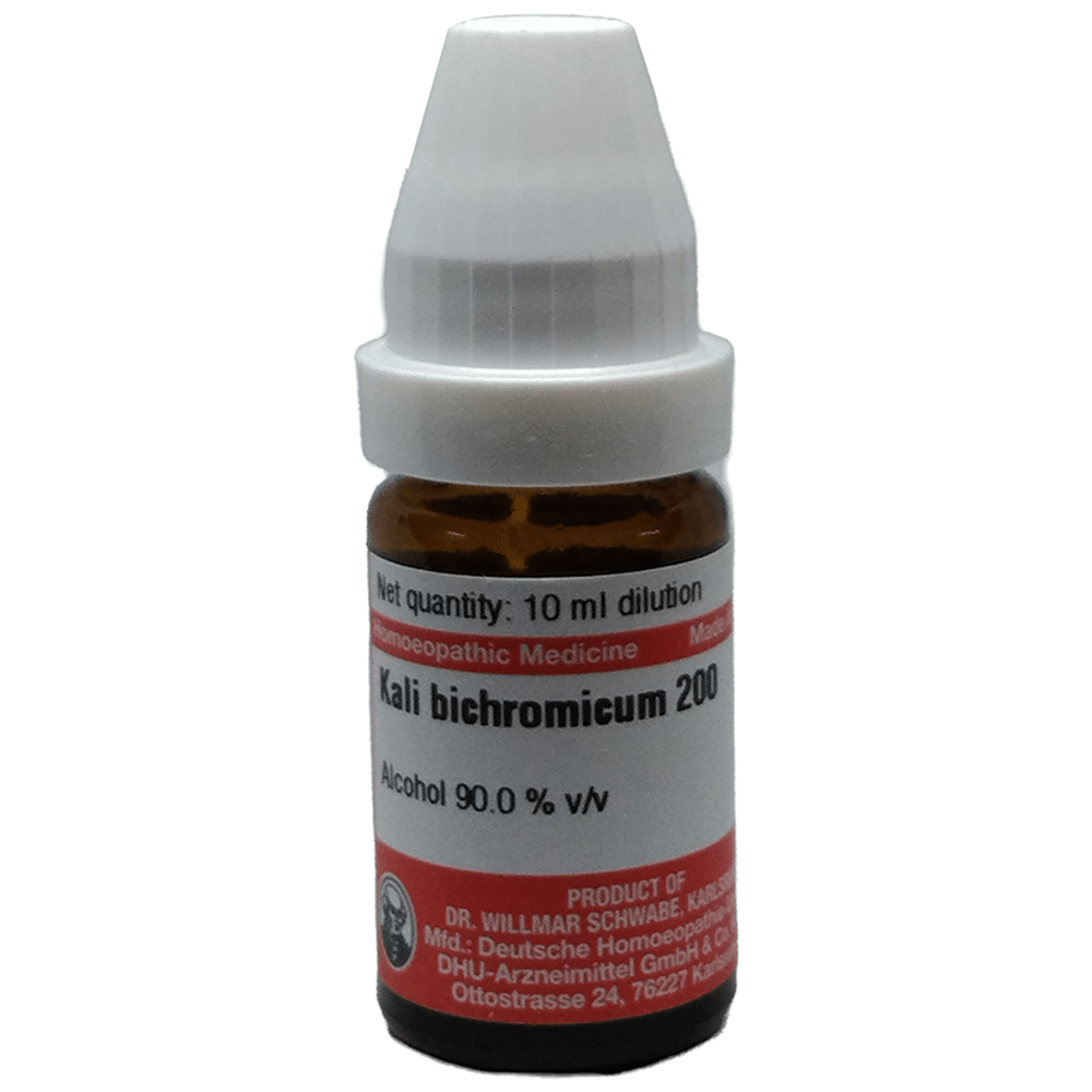 Dr Willmar Schwabe Germany Kali Bichromicum Dilution 200 Dr Willmar Schwabe Germany Kali Bichromicum Dilution 200