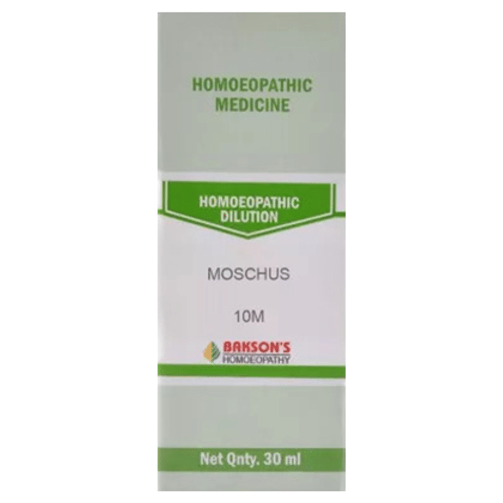 Bakson's Homeopathy Moschus Dilution 10M