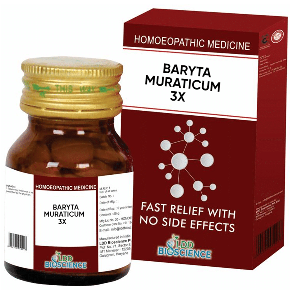 LDD Bioscience Baryta Muraticum 3X LDD Bioscience Baryta Muraticum 3X