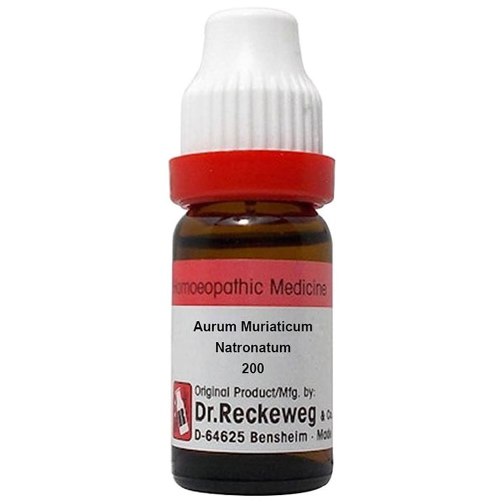 Dr. Reckeweg Aurum Muriaticum Natronatum Dilution 200 CH Dr. Reckeweg Aurum Muriaticum Natronatum Dilution 200 CH
