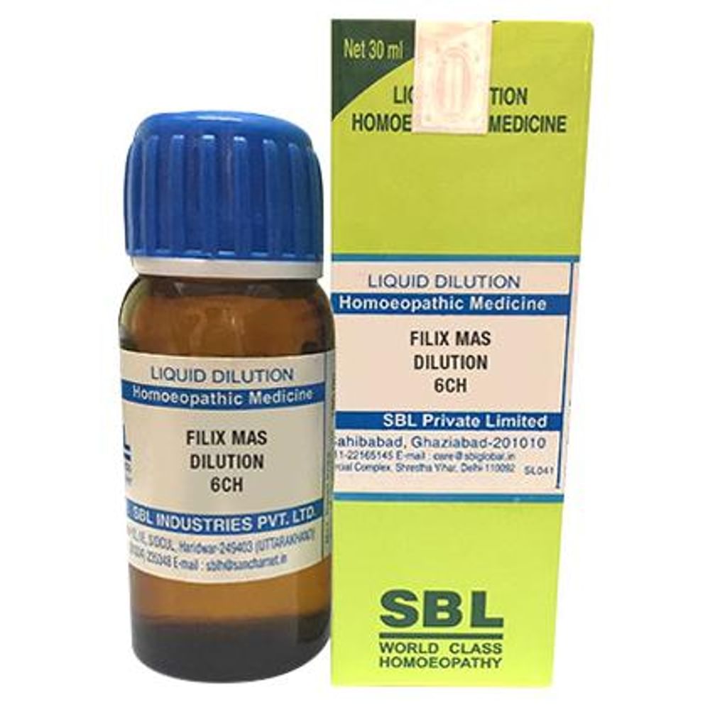 SBL Filix Mas Dilution 6 CH SBL Filix Mas Dilution 6 CH