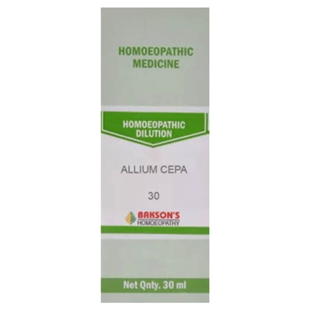Bakson's Homeopathy Allium Cepa Dilution 30 Bakson's Homeopathy Allium Cepa Dilution 30