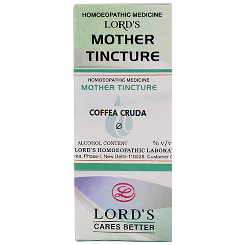 Lord's Coffea Cruda Mother Tincture Q Lord's Coffea Cruda Mother Tincture Q