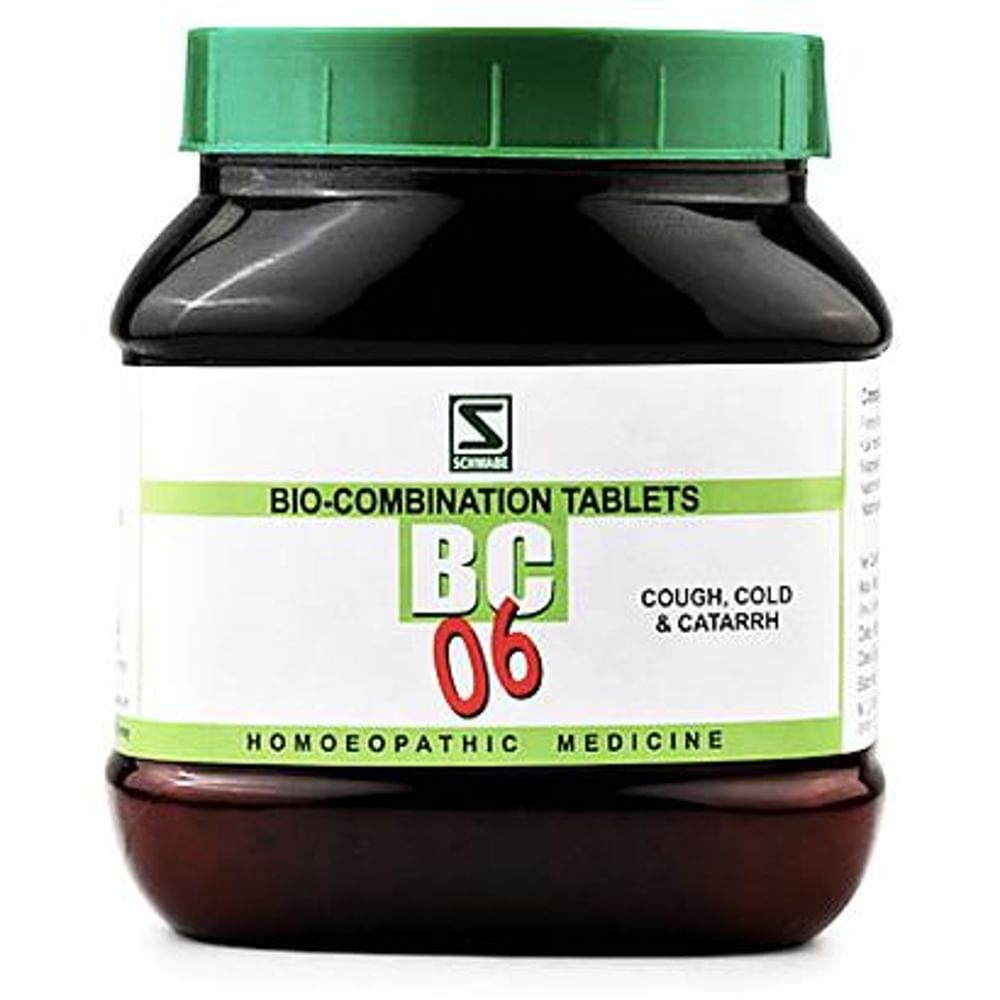 Dr Willmar Schwabe India Bio-Combination 06 (BC 06) Tablet Dr Willmar Schwabe India Bio-Combination 06 (BC 06) Tablet