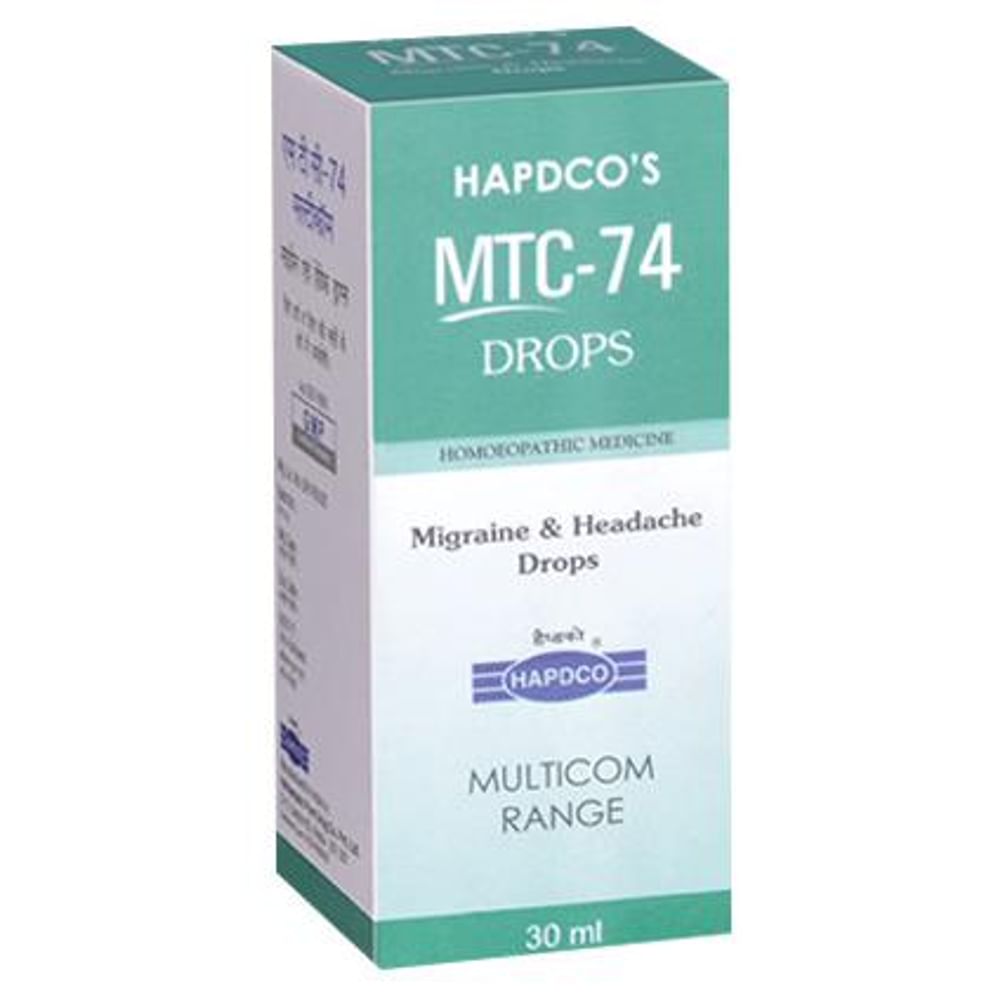 Hapdco MTC-74 Migraine & Headache Drop Hapdco MTC-74 Migraine & Headache Drop