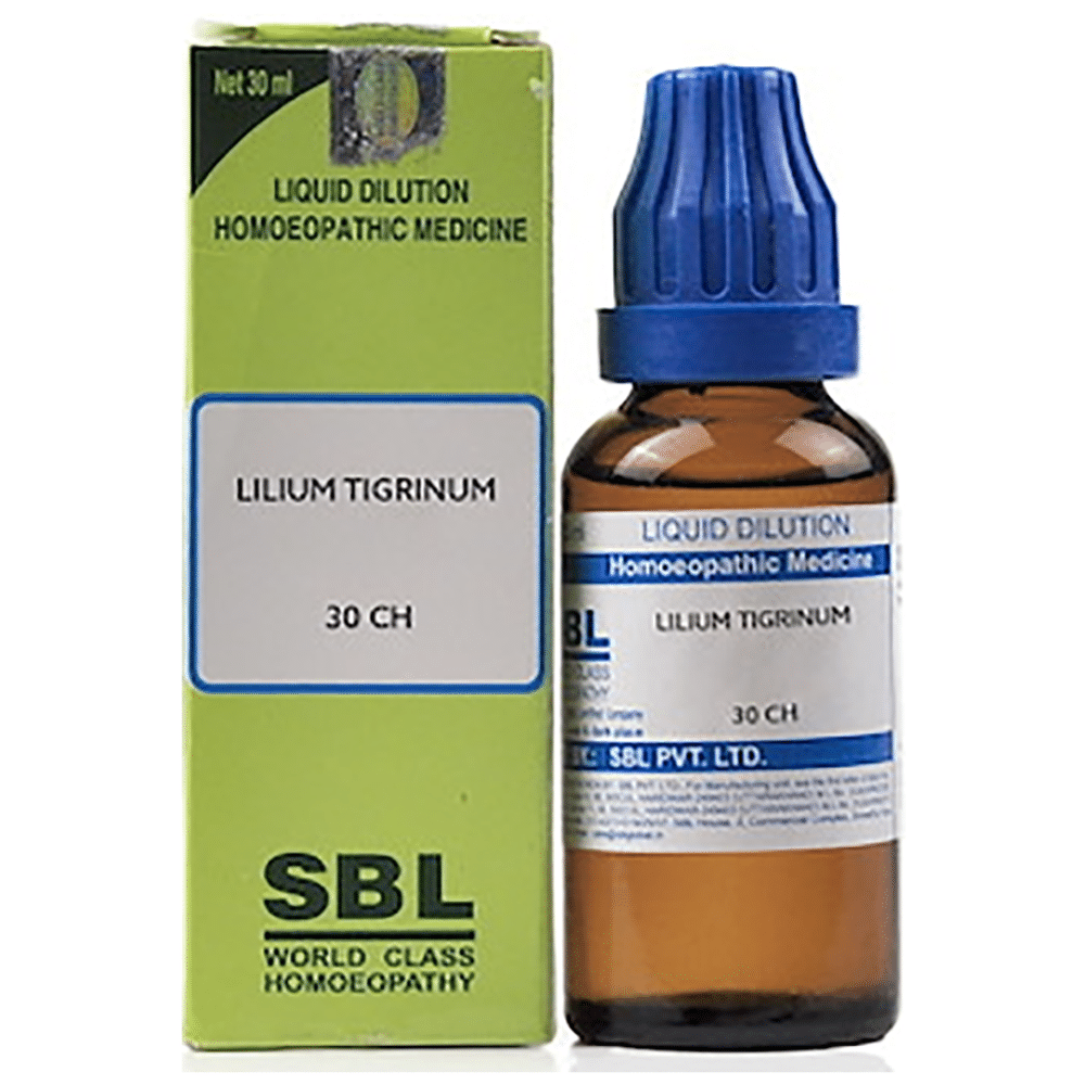 SBL Lilium Tigrinum Dilution 30 CH