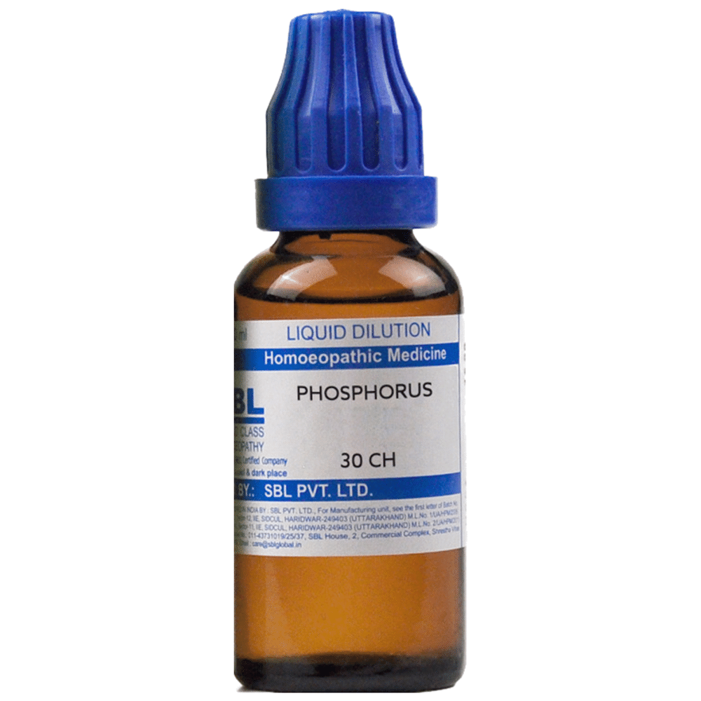 SBL Phosphorus Dilution 30 CH SBL Phosphorus Dilution 30 CH