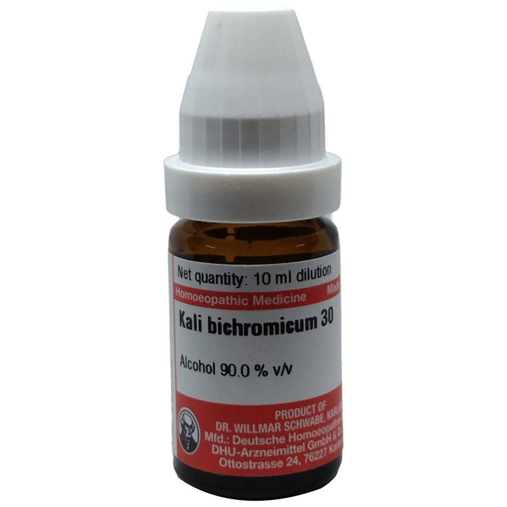 Dr Willmar Schwabe Germany Kali Bichromicum Dilution 30 Dr Willmar Schwabe Germany Kali Bichromicum Dilution 30