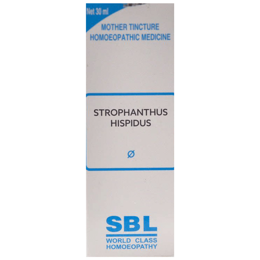 SBL Strophanthus Hispidus Mother Tincture Q SBL Strophanthus Hispidus Mother Tincture Q
