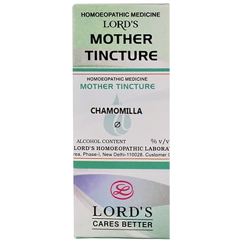 Lord's Chamomilla Mother Tincture Q Lord's Chamomilla Mother Tincture Q