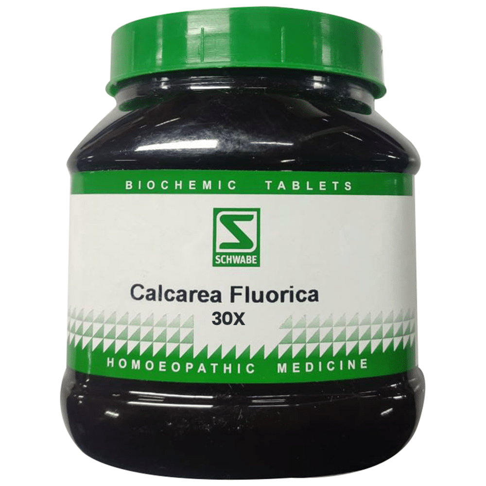 Dr Willmar Schwabe India Calcarea Fluorica Biochemic Tablet 30X