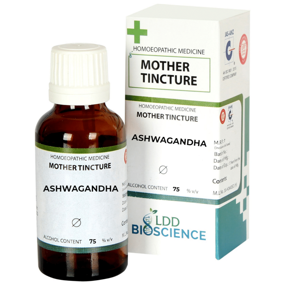 LDD Bioscience Ashwagandha Mother Tincture Q LDD Bioscience Ashwagandha Mother Tincture Q