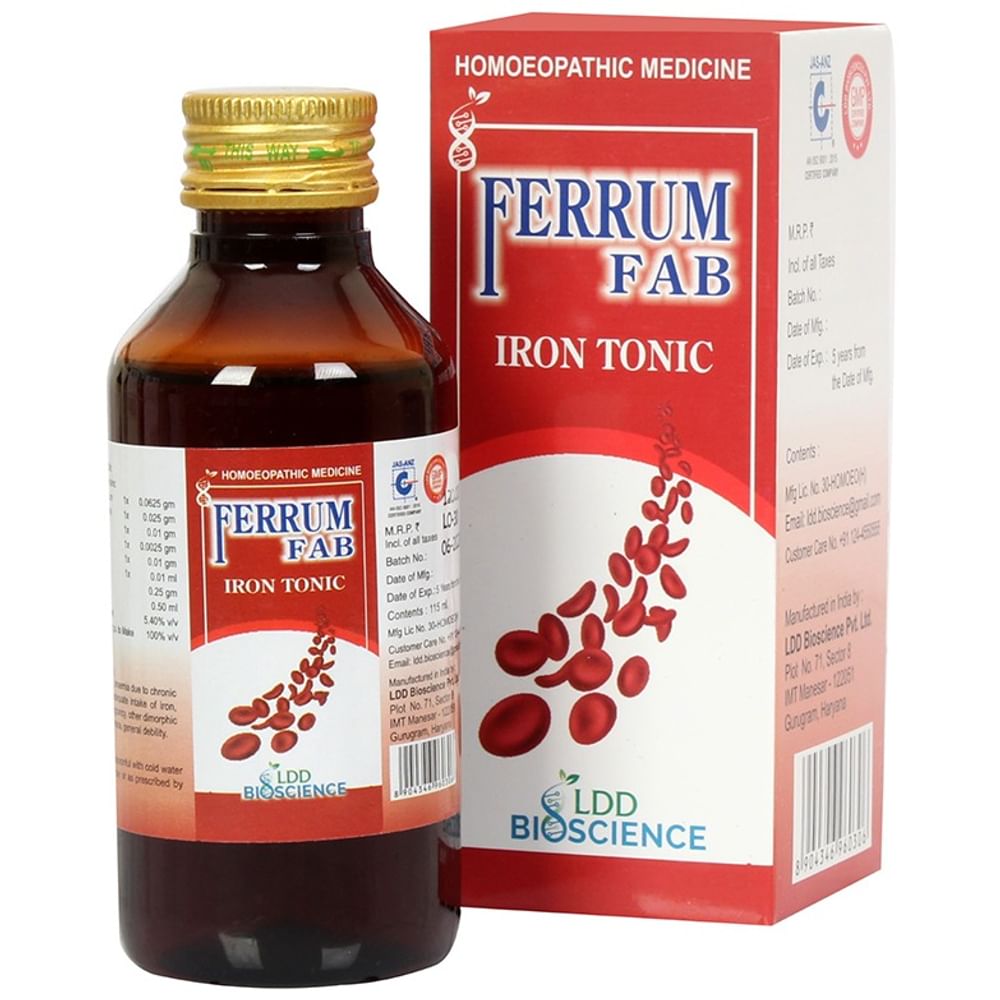 LDD Bioscience Ferrum Fab Iron Tonic LDD Bioscience Ferrum Fab Iron Tonic