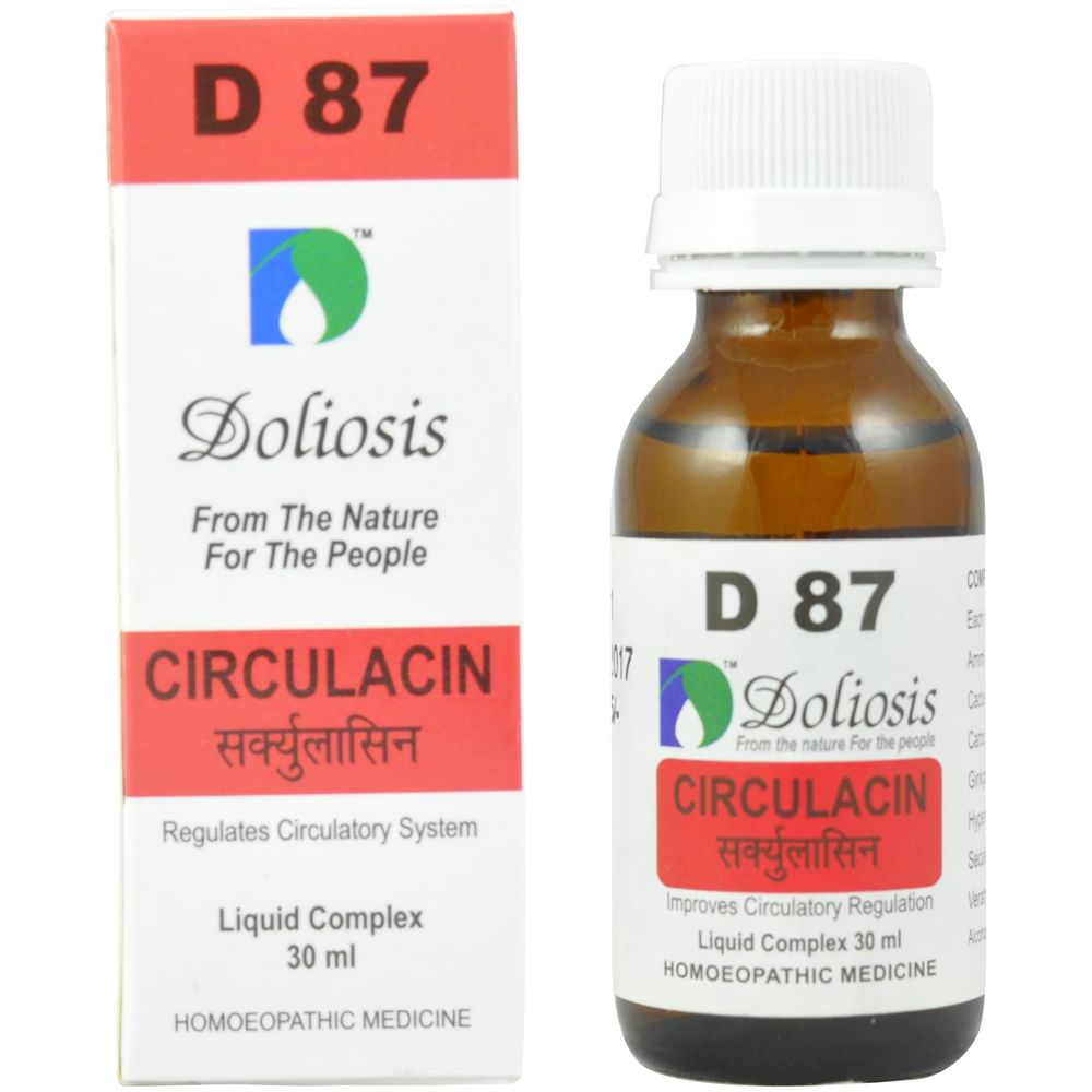 Doliosis D87 Circulacin Drop Doliosis D87 Circulacin Drop